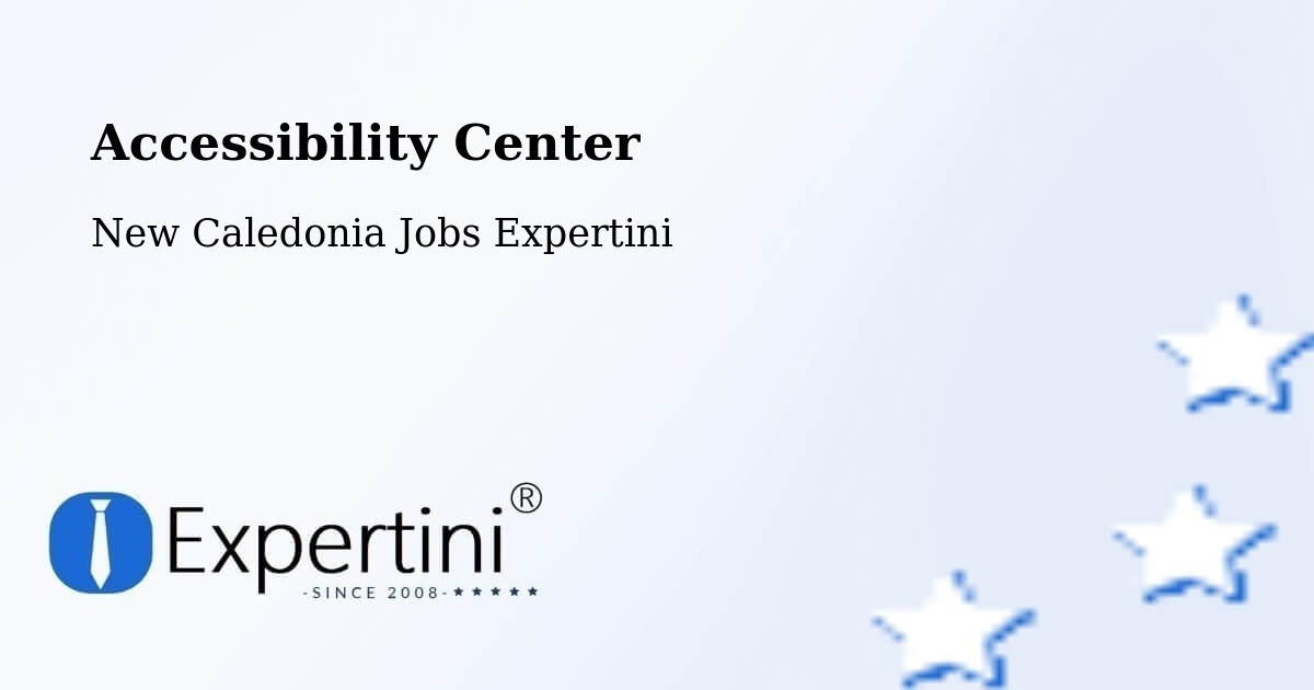 Accessibility Statement – Kamé - New Caledonia Jobs Expertini