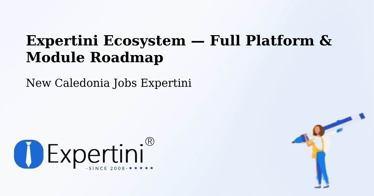 Expertini Ecosystem — Full Platform & Module Roadmap – Kamé